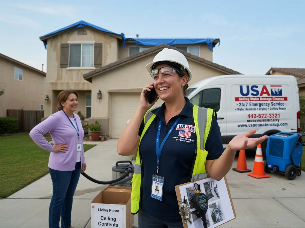 Ceiling Water Damage Restoration Keystone, IN FAQs